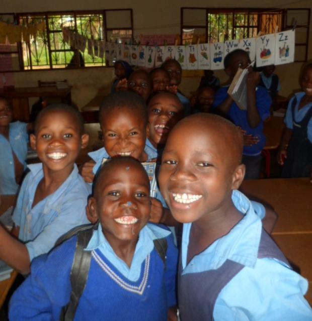 School children in Uganda