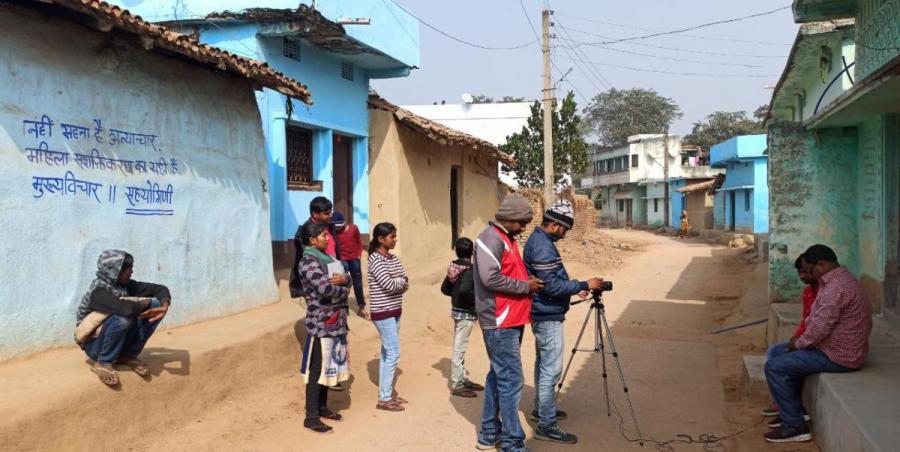 Film making project in India, facilitated by Srilekha Chakraborty - our 2020 awardee 