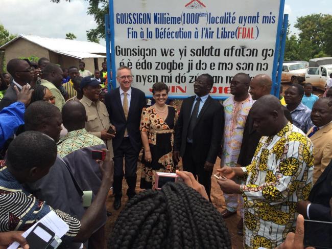 Celebrating 1000 ODF communities in Benin