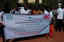 International Day for the Eradication of Poverty banner