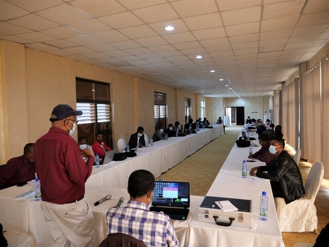 WASH SDG masterplan development workshop in Hawassa, Ethiopia (photo: Tsegaye Yeshiwas)