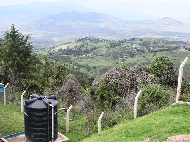Water tank in Arusha, Tanzania (photo Lukas Kwezi)