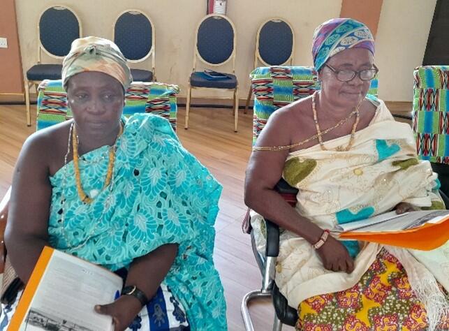 Traditional leaders at the event