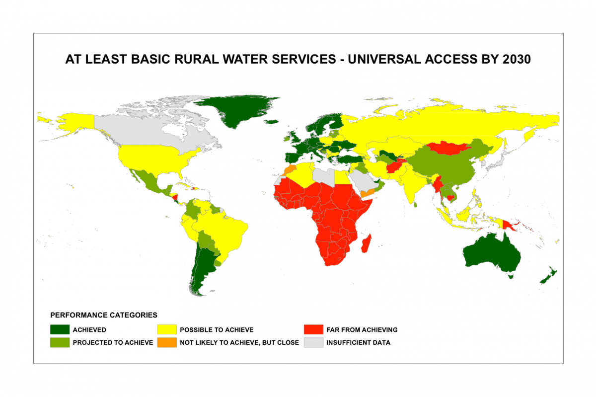 Figure 2. At Least Basic Rural Water Services Access